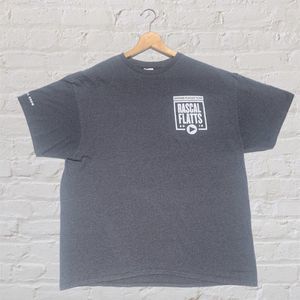 2019 Rascal Flatts Summer Tour T Shirt Gray Size XL